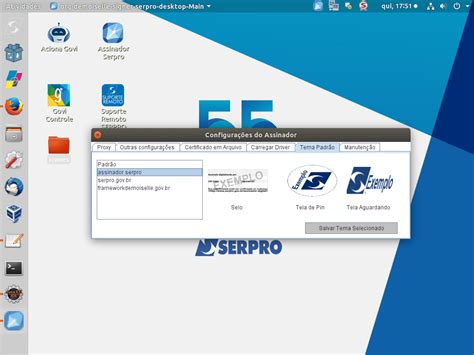 Assinador SERPRO Usando Tema Personalidado Funcionalidade Custo