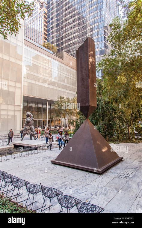 Sculpture Garden Moma The Museum Of Modern Art Manhattan New York