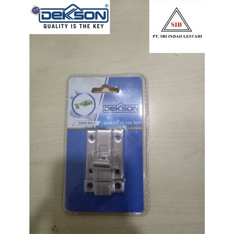 Jual Door Boltgrendel Slot Pintu Dekkson Db D02 3 Sss Shopee Indonesia