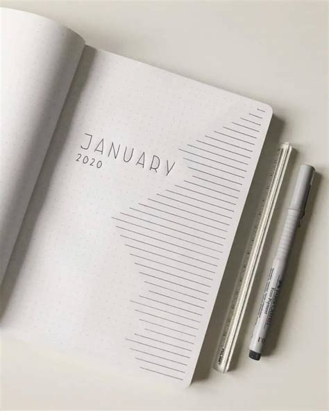 Professional Art Journal Minimalist