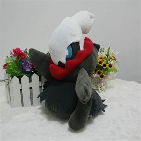 Tomy Pokemon Darkrai 8" Plush Toy Gleamy 20th Anniversary Doll Kids ...