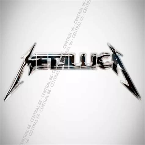 Adesivo Musica Banda Metallica Logo Resinado Parcelamento Sem Juros