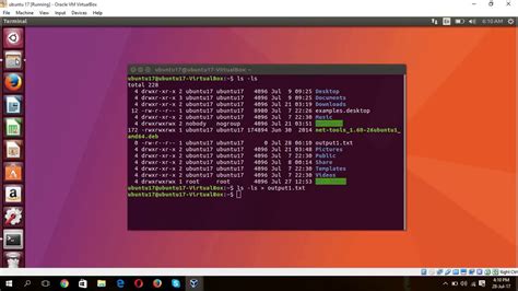 Ubuntu Save Terminal Command Output Into A Text File YouTube