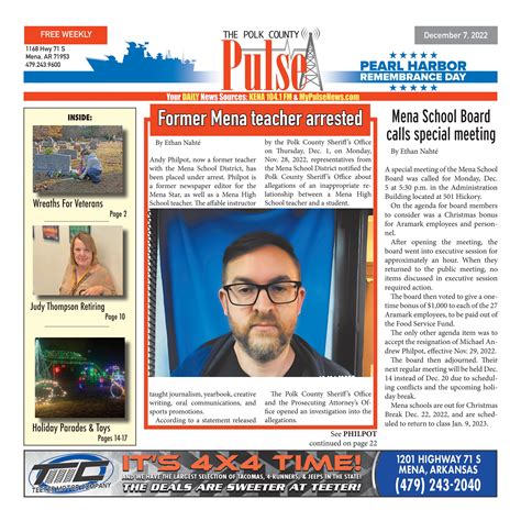 Polk County Pulse December 7, 2022 by The Pulse - Issuu