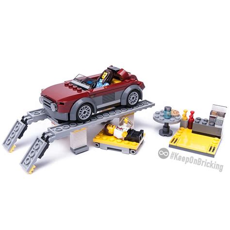 LEGO MOC 60150 Sportscar Service by Keep On Bricking | Rebrickable ...