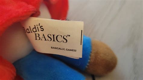 Official Baldi's Basics Playtime 7" Plush | #4706326877