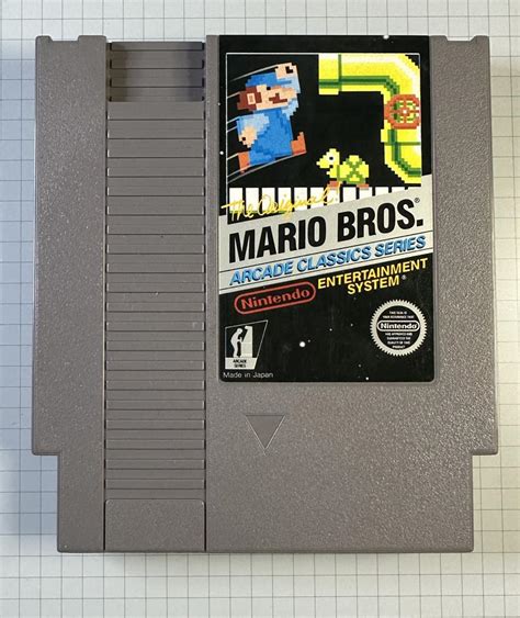 Mario Bros Arcade Classics Series Nintendo NES Original Authentic