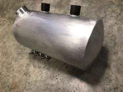 Choppahead Harley Davidson Aluminum Oil Tank Domed Ends