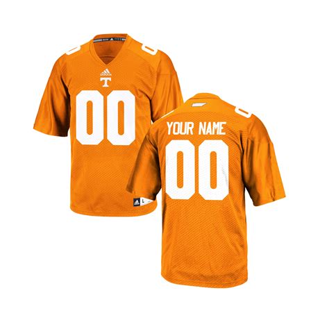 adidas Tennessee Volunteers Youth Tennessee Orange Custom Replica Football Jersey