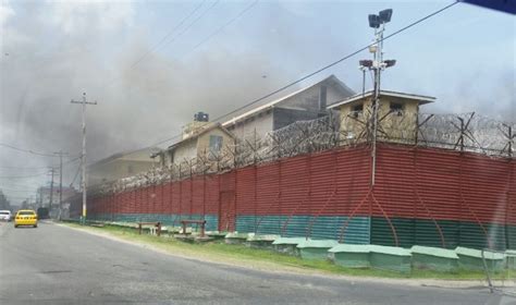 Breaking Prisoners Attempt To Burn Georgetown Prison Again Demerara