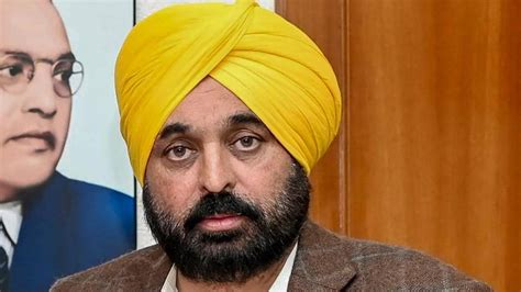 Punjab Cm Bhagwant Mann To Unveil Devp Projects Worth ₹869 Crore In