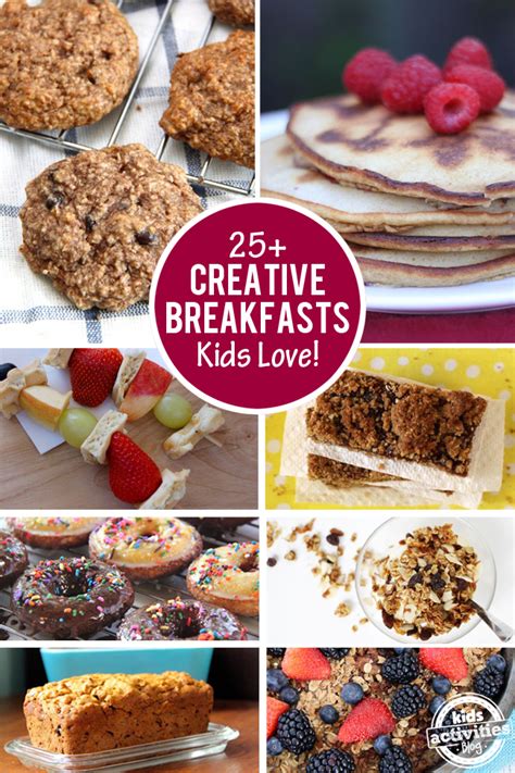 25+ Creative Breakfast Recipes Kids Love! Kids Activities Blog