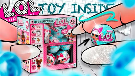 Diy Miniature Lol Surprise Doll Blind Bags Doll Inside Full Case