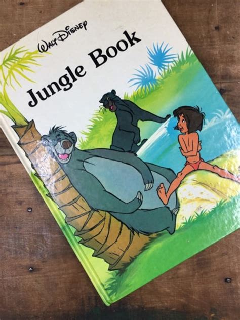 Walt Disney S The Jungle Book 1987 Animated Retelling Of Etsy