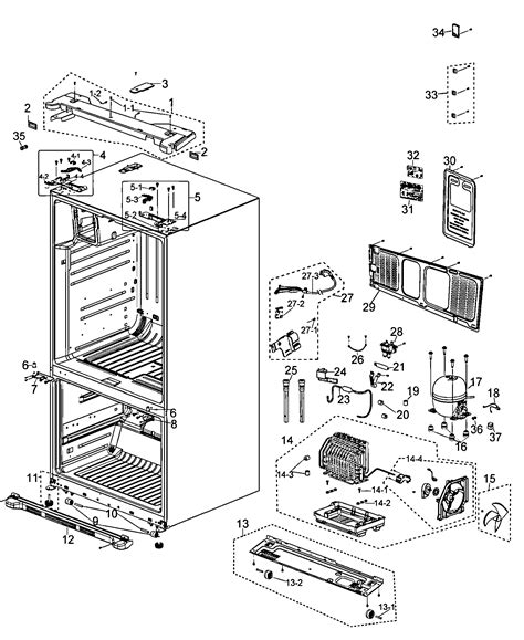 Samsung Refrigerator Parts Diagram