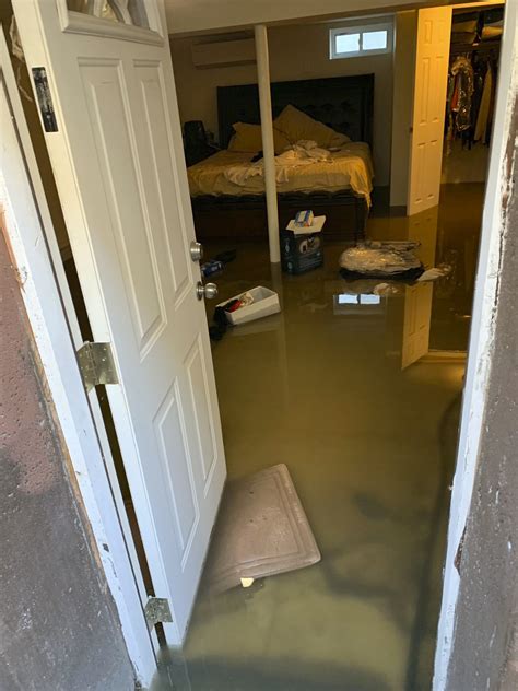 Flooded House Water Line