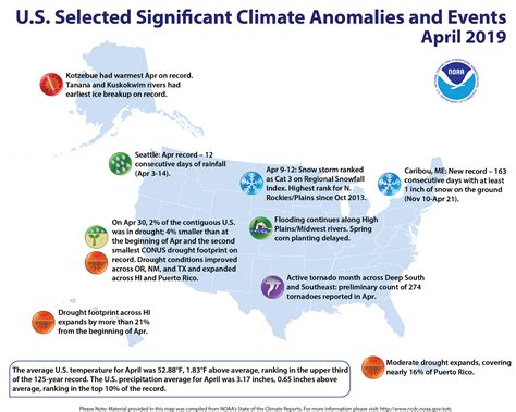 Assessing The U S Climate In April News National Centers For