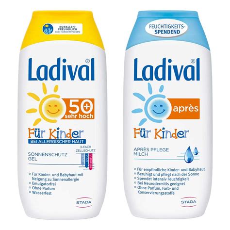 Ladival Kinder Sonnengel Allergische Haut Und Apres Lotion X Ml