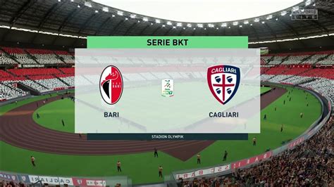 FIFA 23 Bari Vs Cagliari Stadion Olympik Gameplay YouTube