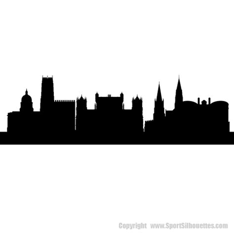 Nottingham, England SKYLINE DECALS (Wall Decor) Sports