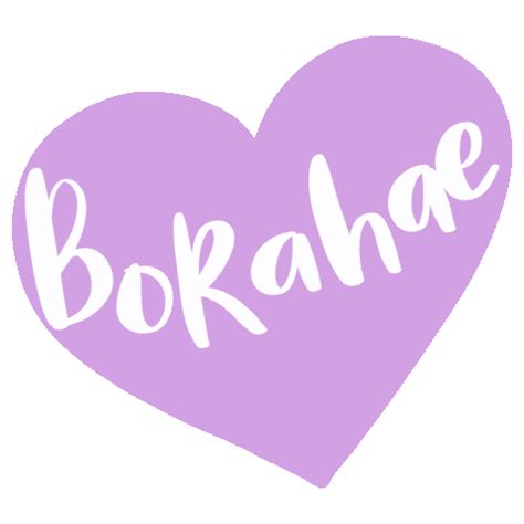 Borahae I Purple You Sticker