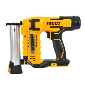 Ingco Lithium Ion Cordless Brad Nailer 20 V Unit Only Shop