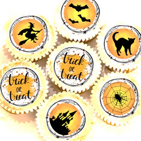 Halloween Cupcake Toppers Cm X Debs Kitchen Cakes