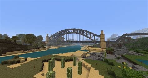 Through Arch Bridge Minecraft Map