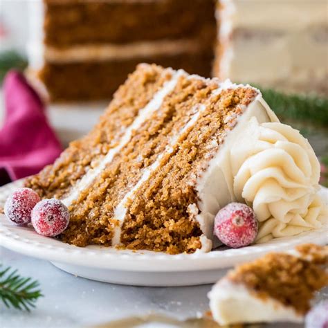 Gingerbread Cake With Cream Cheese Frosting