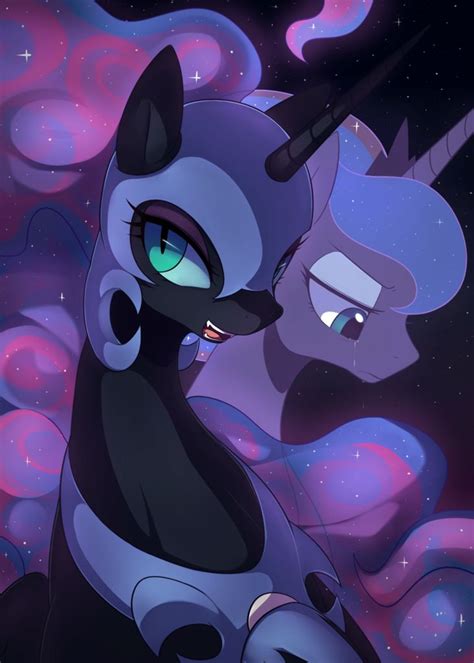 1147634 Artist Maren Duality Nightmare Moon Princess Luna Safe