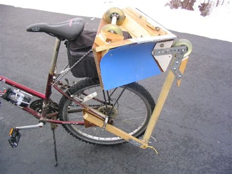 Too Much Snow Here Are 10 Ways To Turn A Bike Into A Snow Plow