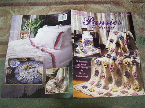 Pansies To Crochet Terry Kimbrough Books