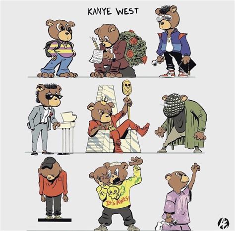 Pin By Adriana On Guardado R Pido In Kanye West Bear Hip Hop