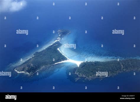 Aerial view of Andaman Nicobar island Stock Photo - Alamy