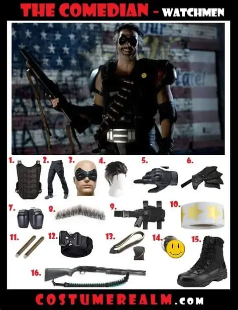 The Ultimate Guide To The Comedian Costume Watchmen