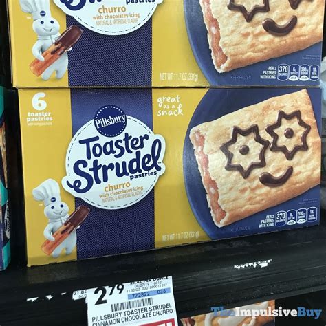 Two Boxes Of Toaster Strudel Are On Display