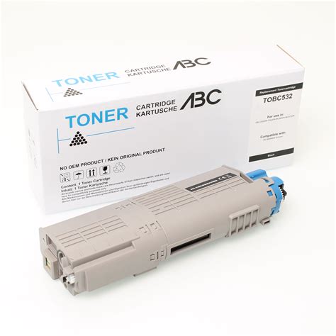 ABCToner Kompatibel Toner Sort 7000 Sider Til Oki C532 C532DN C542