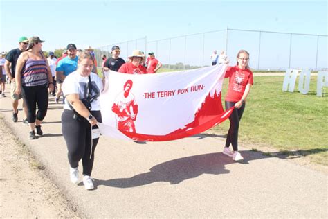 Terry Fox Run Sees Nearly Double The Turnout To Raise Funds For Cancer Research Prince Albert