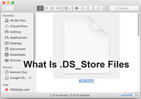 What Is Ds Store Files Find Delete Hide On Mac Easeus