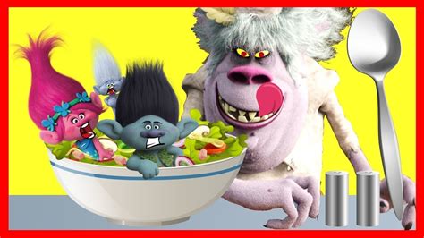 Dreamworks Trolls Bergens Chef Makes An Icky Poppy Salad Part With