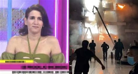 Gigi Mitre Qued En Shock Tras El Incendio En Estudio De La Voz En Latina Ay Dios M O Amor