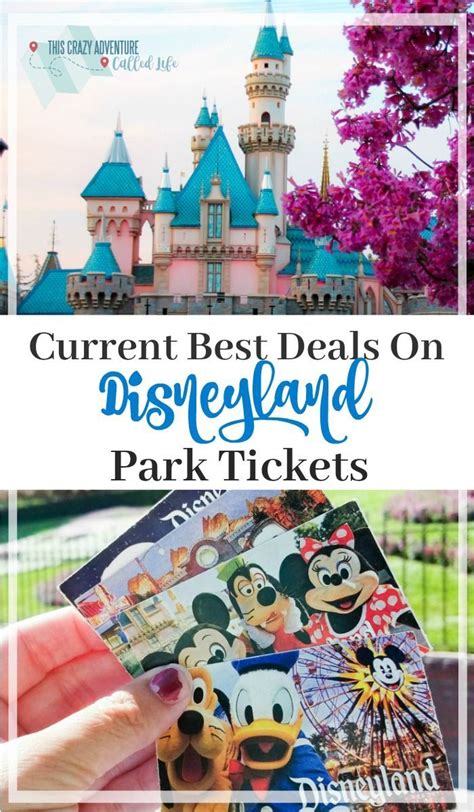 Disneyland Ticket Deals | Disneyland, Reisen, Budget