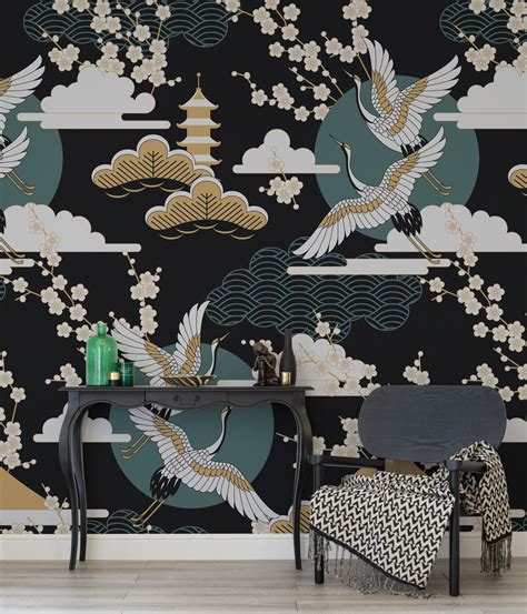 Oriental Mural Wallpaper