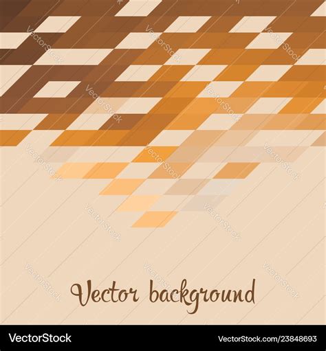 Geometric Mosaic Background Royalty Free Vector Image