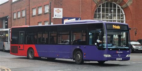 Go North West Manchester Bj Vuu Departs From Queens Road Depot