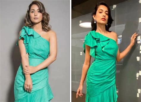 Fashion Face Off Hina Khan Or Sarah Jane Dias Who Wore The Stunning