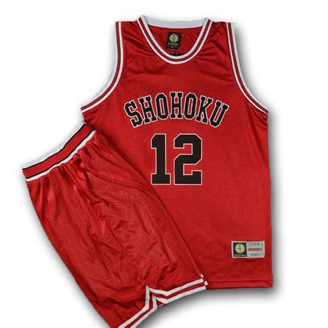 Anime Slam Dunk Shohoku Basket Ishii Kentarou Cosplay Uniforme Maillot