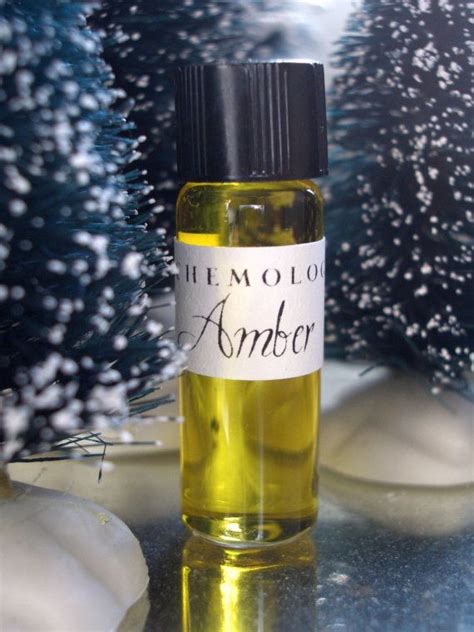 Amber Oil Natural Perfume Sample Botanical Fragrance Oil | Etsy ...