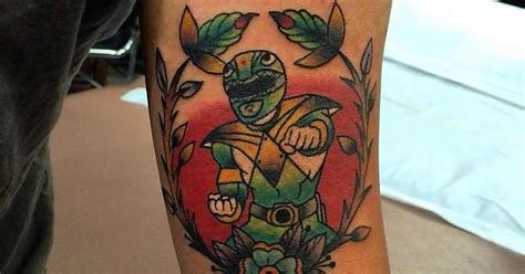 Green Ranger Tattoo Mighty Morphin Power Rangers Imgur