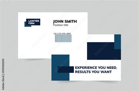 Law Firm business card template. A clean, modern, and high-quality ...